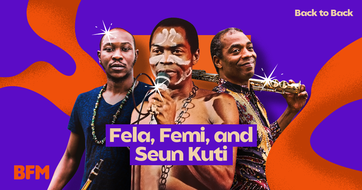 Ep131: Fela, Femi, & Seun Kuti