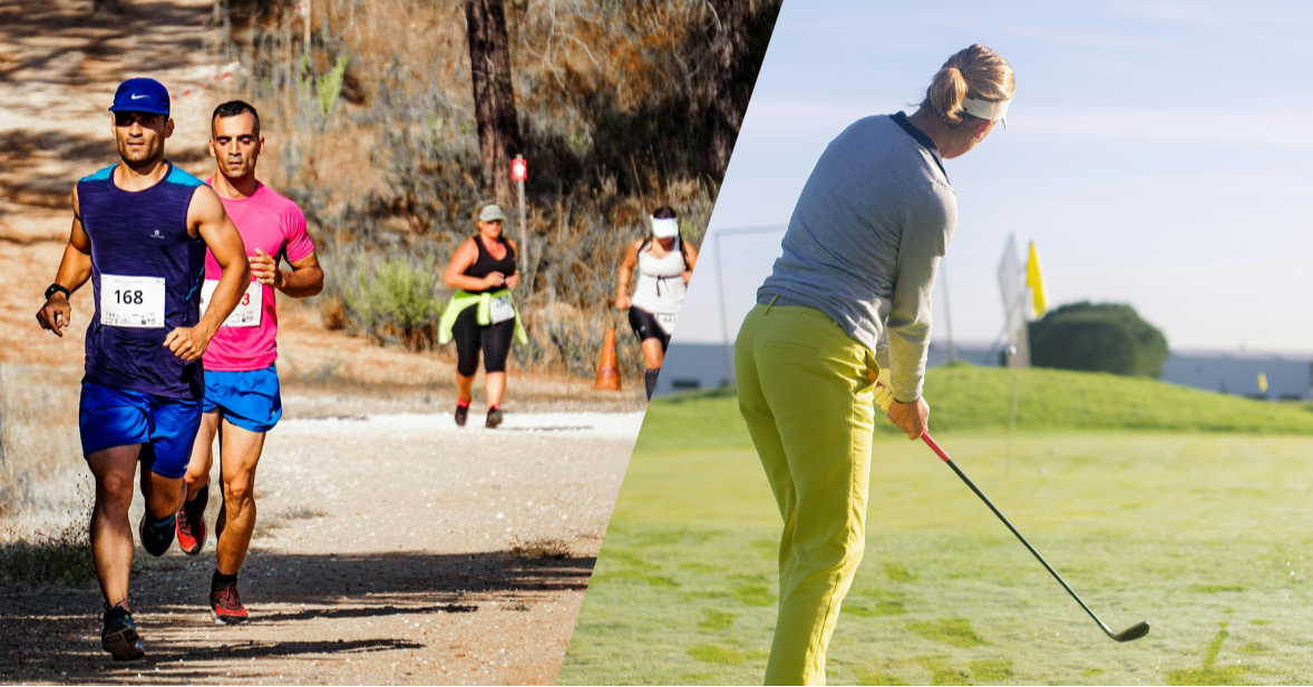 How Athletes Train - Golf & Trail Running