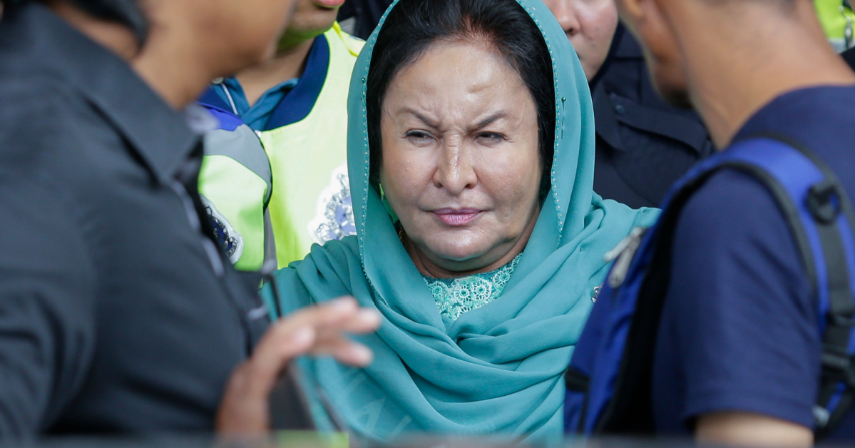 Rosmah is guilty!