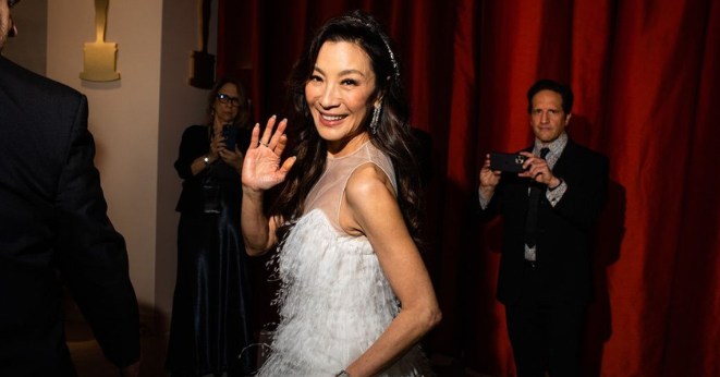 Today On Twitter: Michelle Yeoh Wins An Oscar!