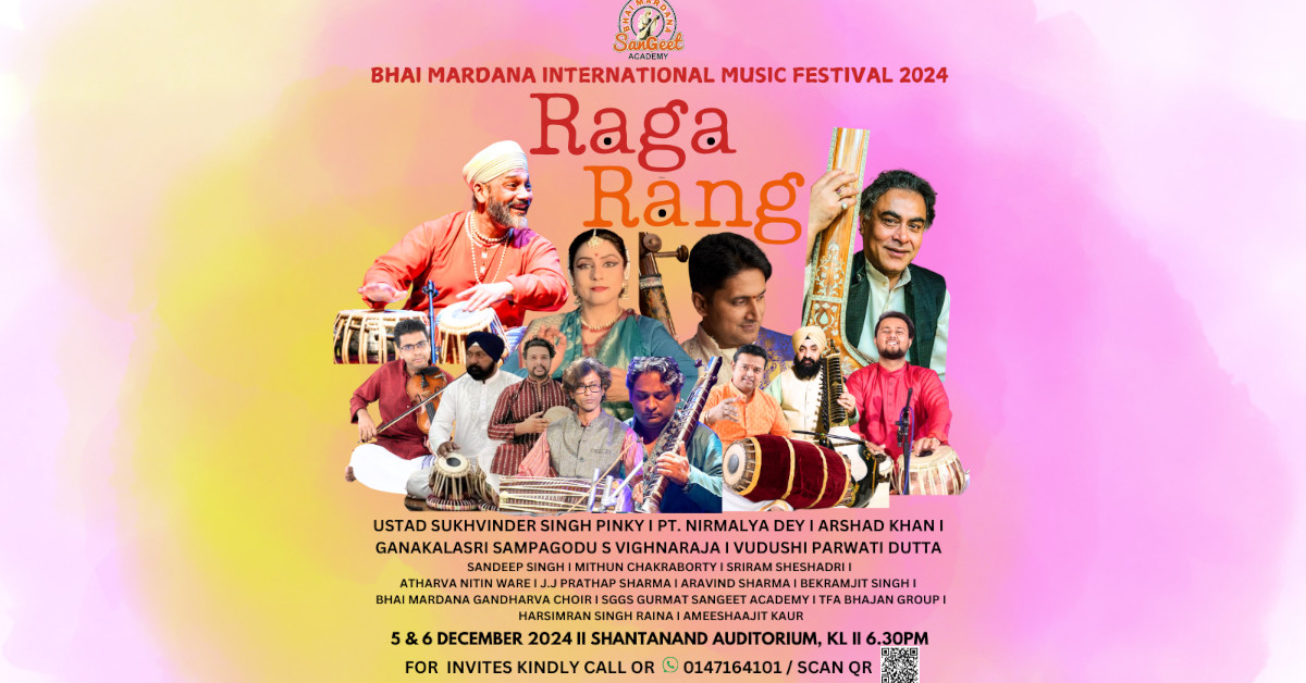 Bhai Mardana International Festival of Music 2024: Raga Rang