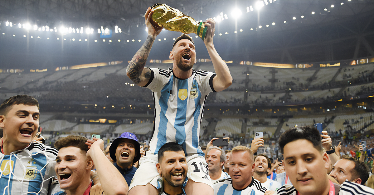 Messi Steers Argentina To World Cup Glory