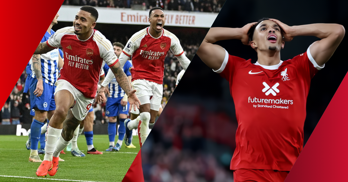 Arsenal Go Top, As United Hold Liverpool 