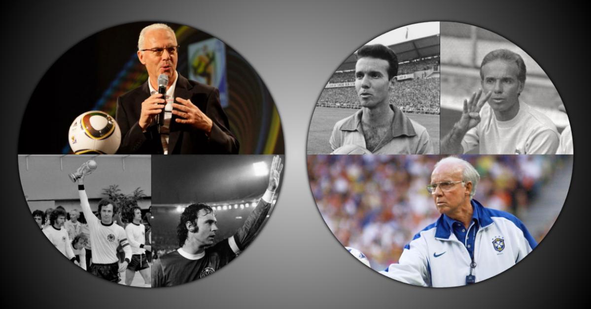 Remembering Beckenbauer & Zagallo