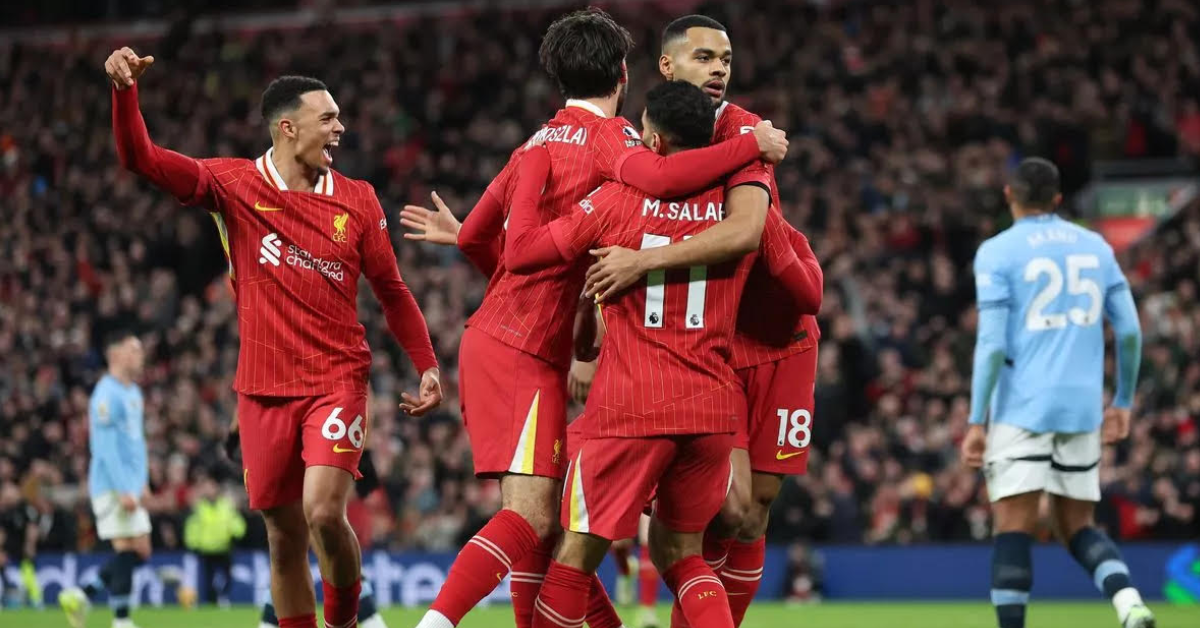 Liverpool Stuns City Going Nine Clear