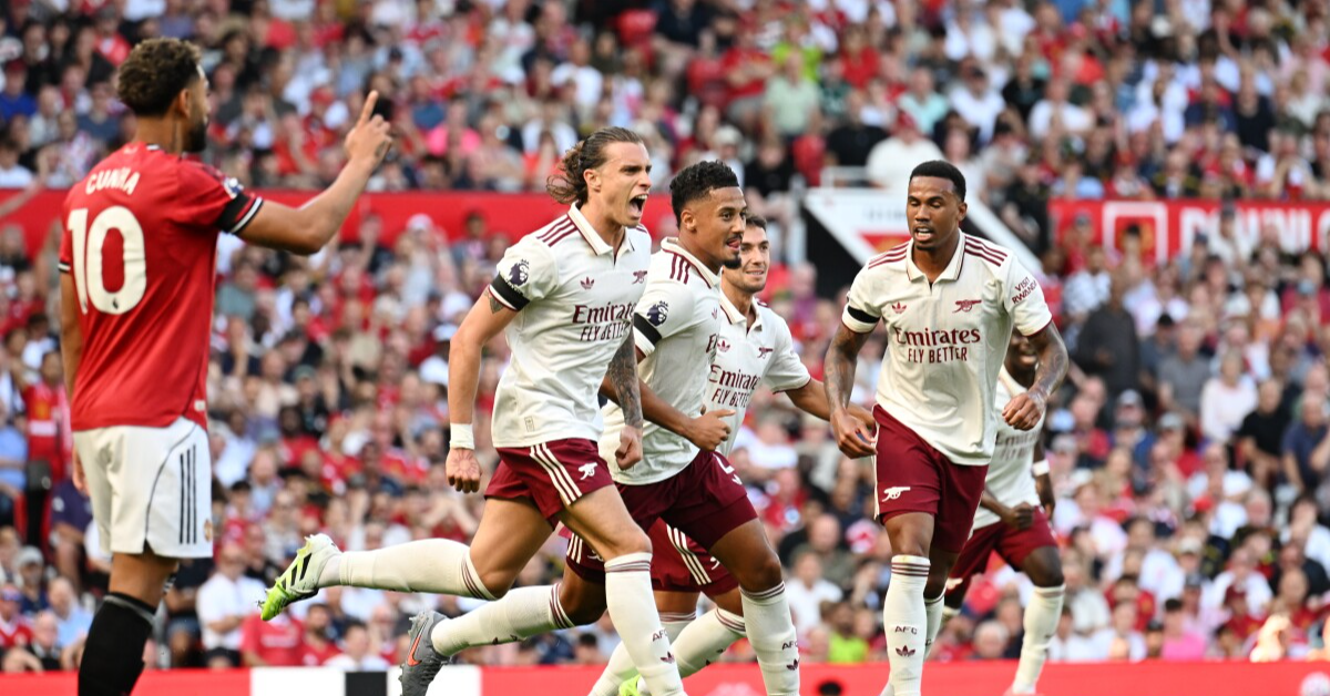 United Undone by Calafiori's Header 