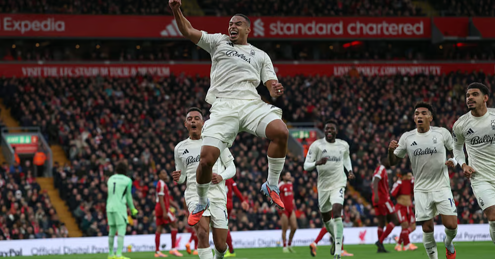 Three Stars For Forest at Anfield
