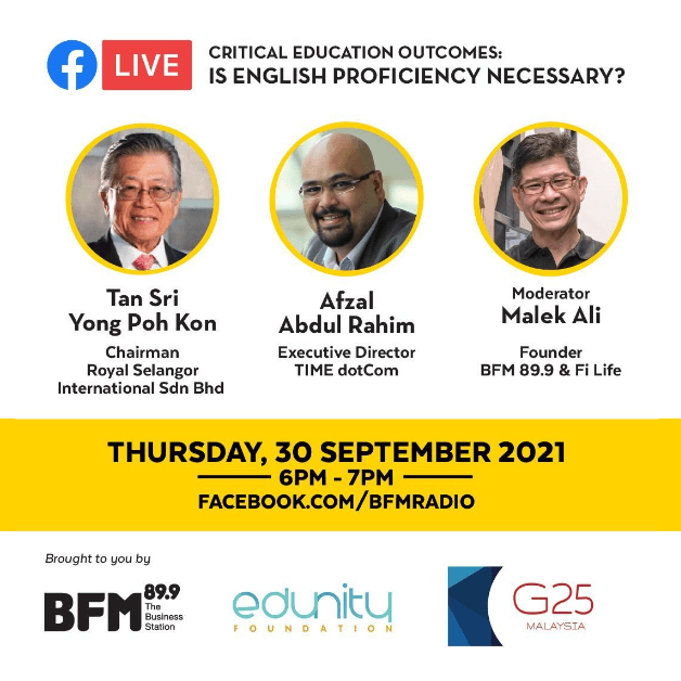 Malaysia’s Education Challenges #5: Critical Education Outcomes: Is English Proficiency Necessary?