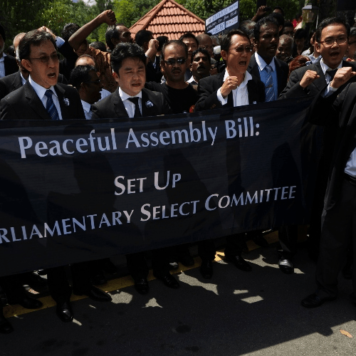 Lawyers Take To the Streets Again