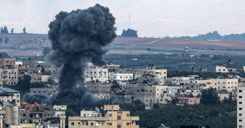 Hamas Strikes On Israel Put Crosshairs On Gaza 