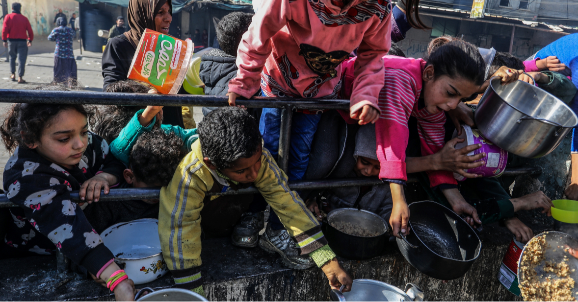 The Man-made Mass Starvation In Gaza
