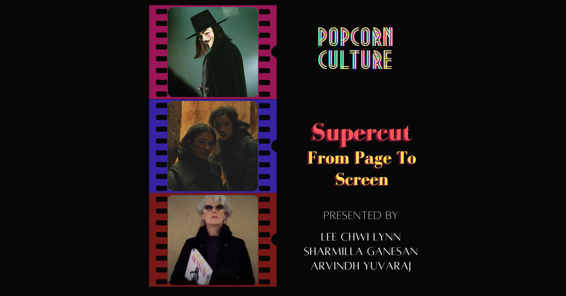 Popcorn Culture - Supercut: From Page To Screen