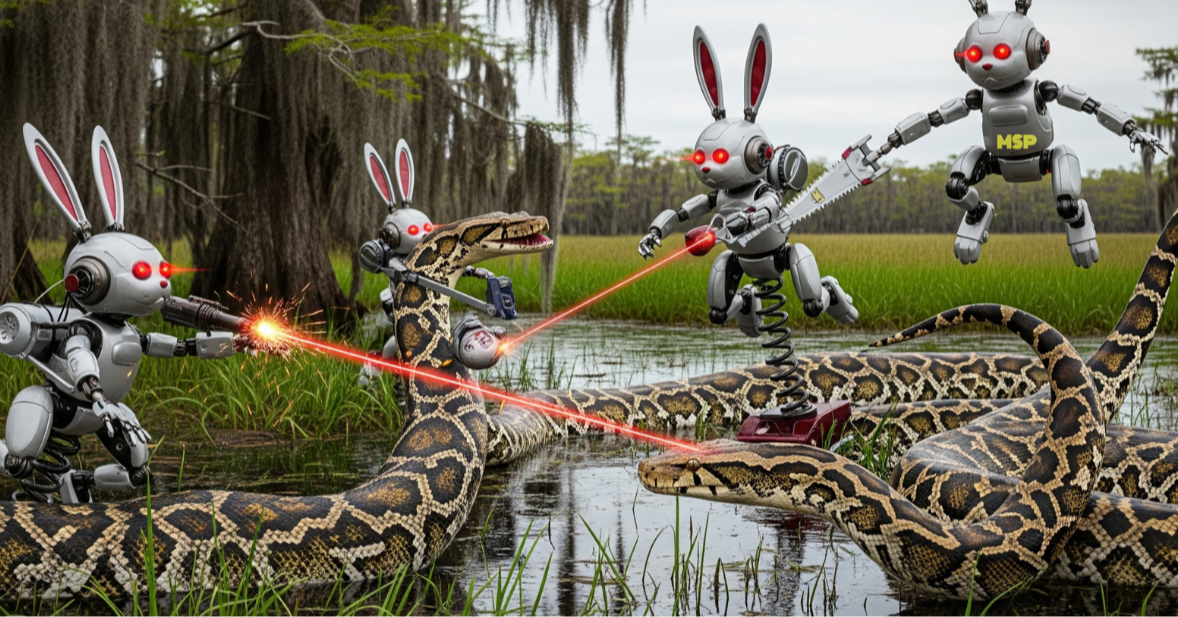 MSP332 Florida Man, Robo Bunnies And The Cure For Cancer